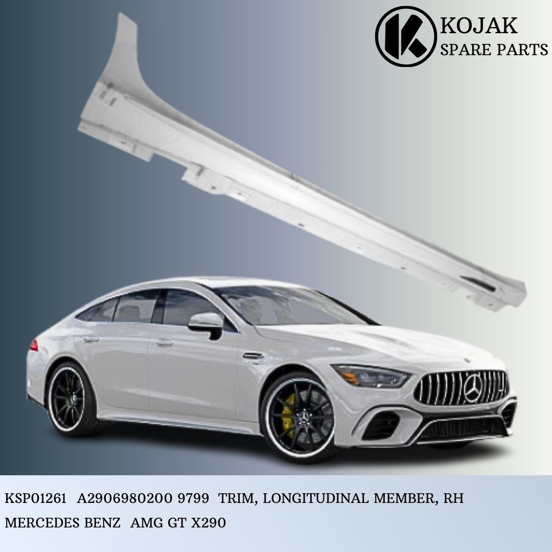 Right Longitudinal Member Trim for Mercedes-Benz AMG GT X290
