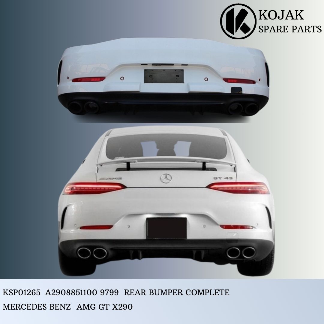 Rear Bumper Complete Mercedes-Benz AMG GT X290