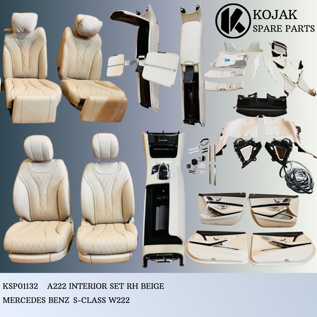 Mercedes-Benz S-Class W222 Full Interior Set RH Beige