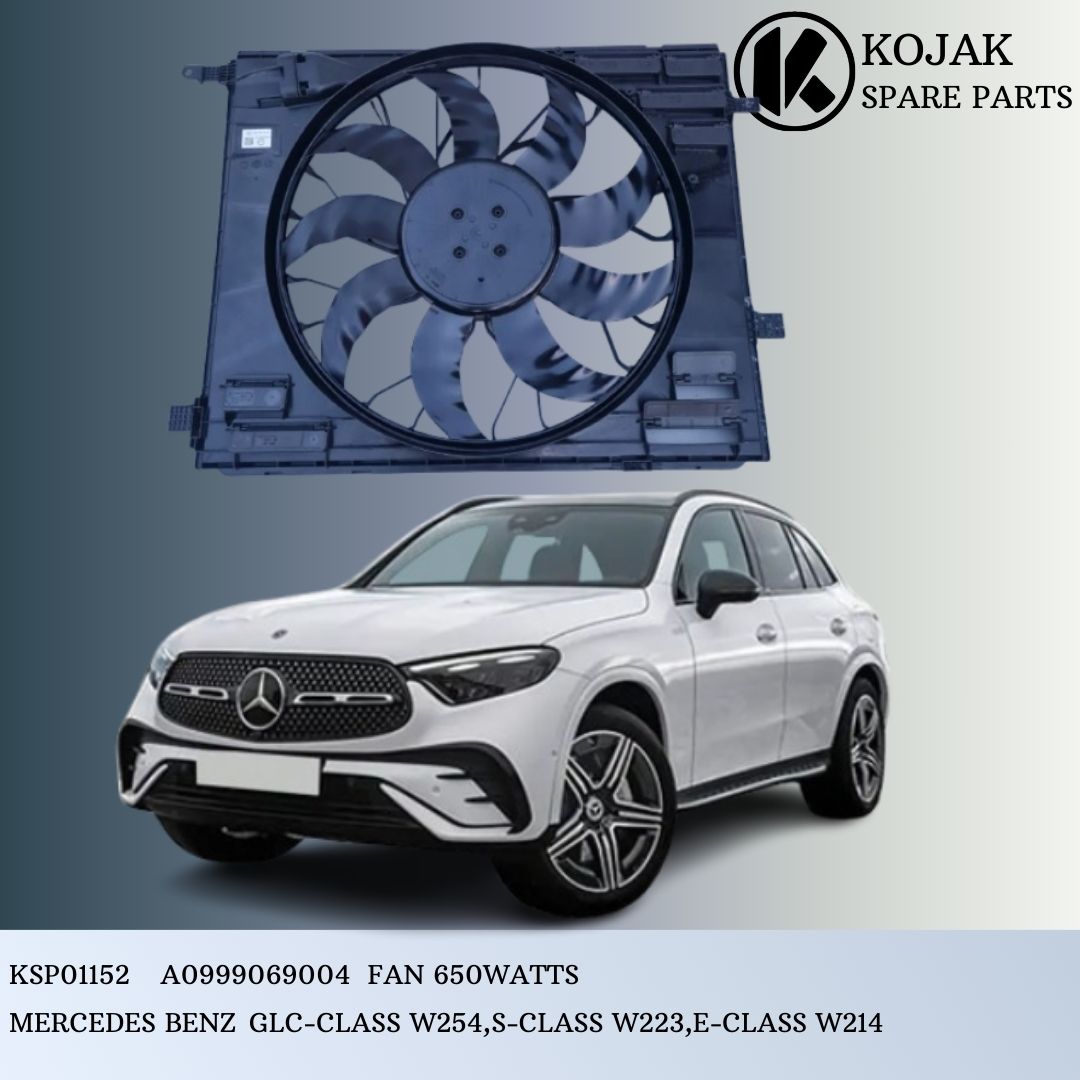 Mercedes-Benz Engine Cooling Fan 650W