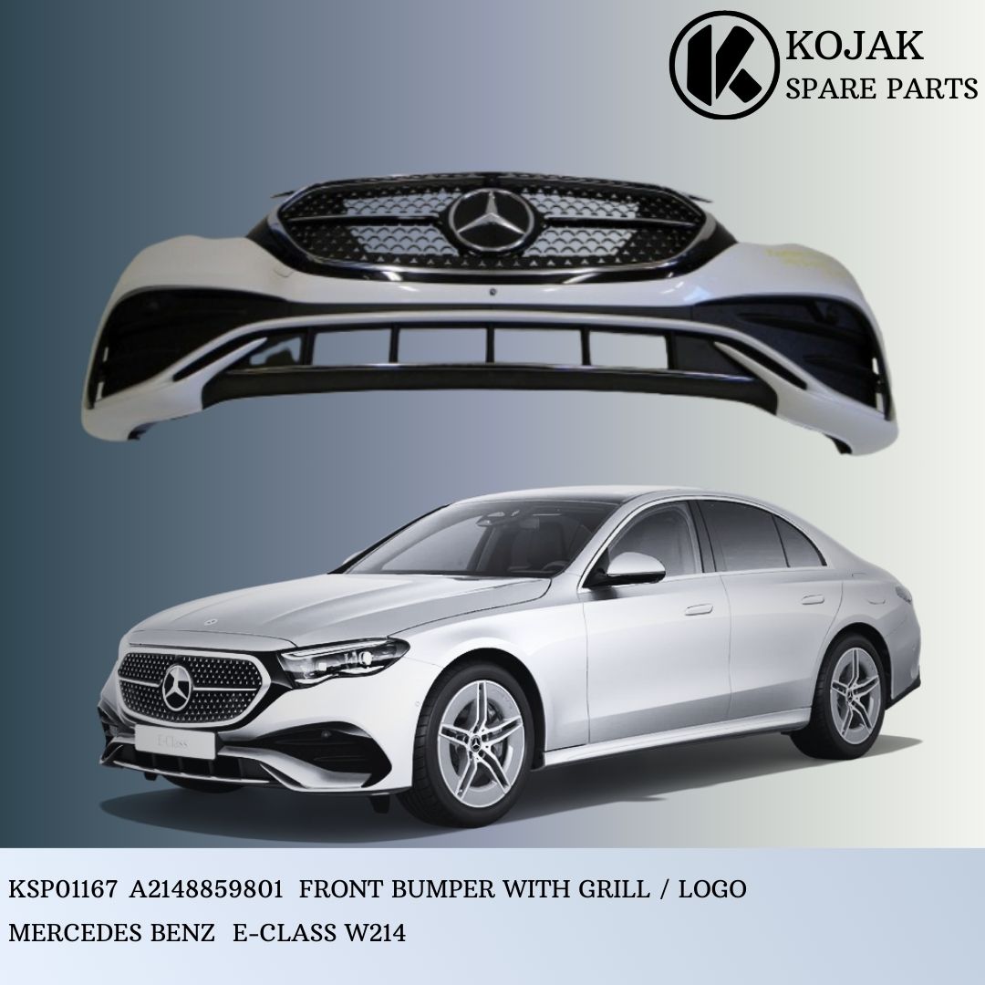 Front Bumper with Grill and Logo Mercedes-Benz E-Class W214