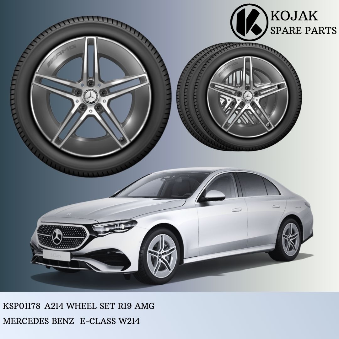 Mercedes-Benz E-Class W214 R19 AMG Wheel Set