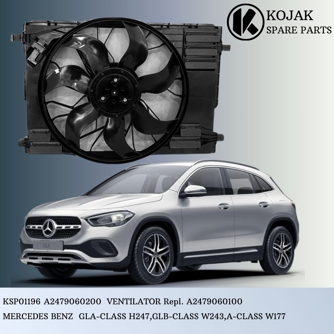Cooling Fan Assembly Mercedes-Benz GLA-Class H247