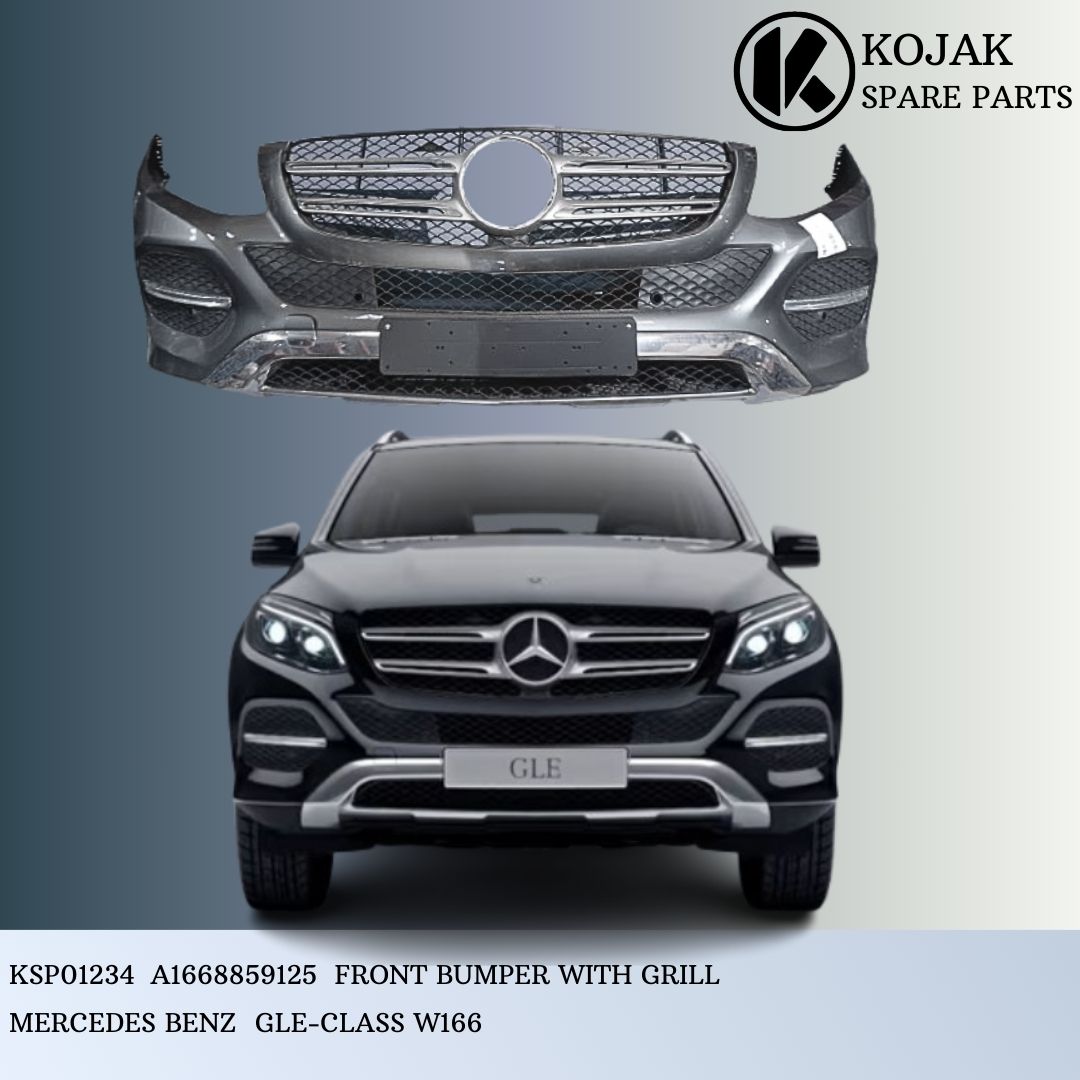 Front Bumper with Grille Mercedes-Benz GLE-Class W166