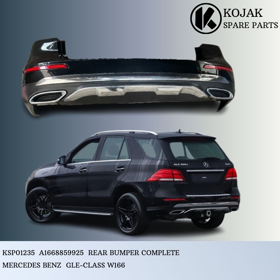Rear Bumper Complete Mercedes-Benz GLE-Class W166