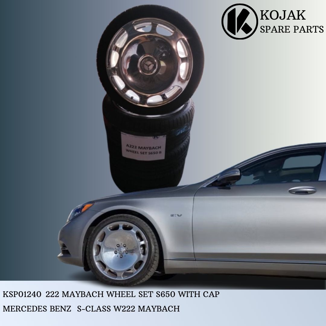 Mercedes-Benz S-Class W222 Maybach S650 Wheel Set with Cap