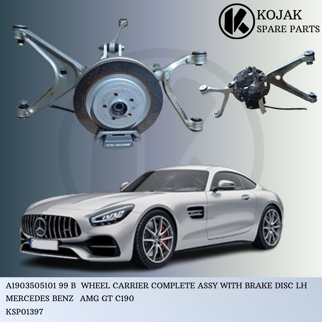 Left Wheel Carrier Complete Assembly with Brake Disc for Mercedes-Benz AMG GT C190