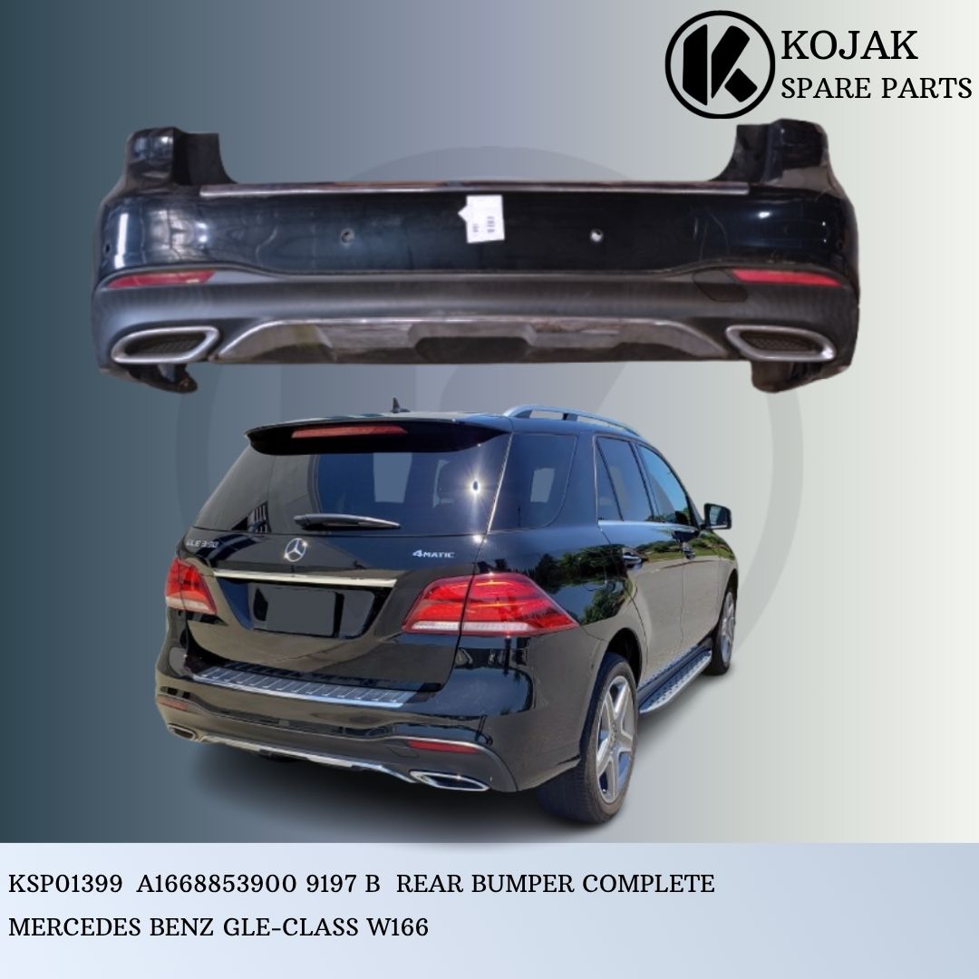 Rear Bumper Complete Mercedes-Benz GLE-Class W166