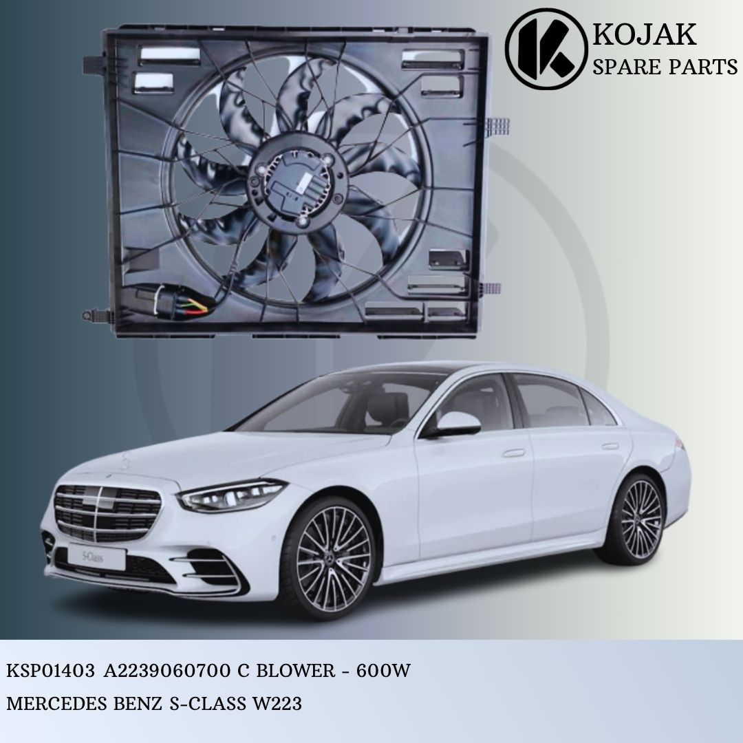 Radiator Blower Fan Mercedes-Benz S-Class W223 600W