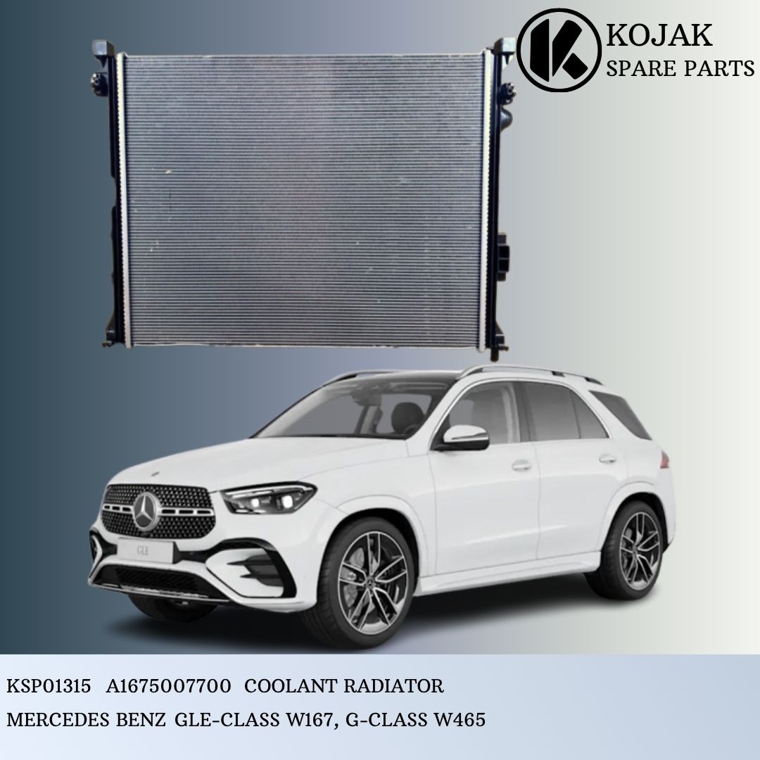 Coolant Radiator Mercedes-Benz GLE-Class W167 G-Class W465