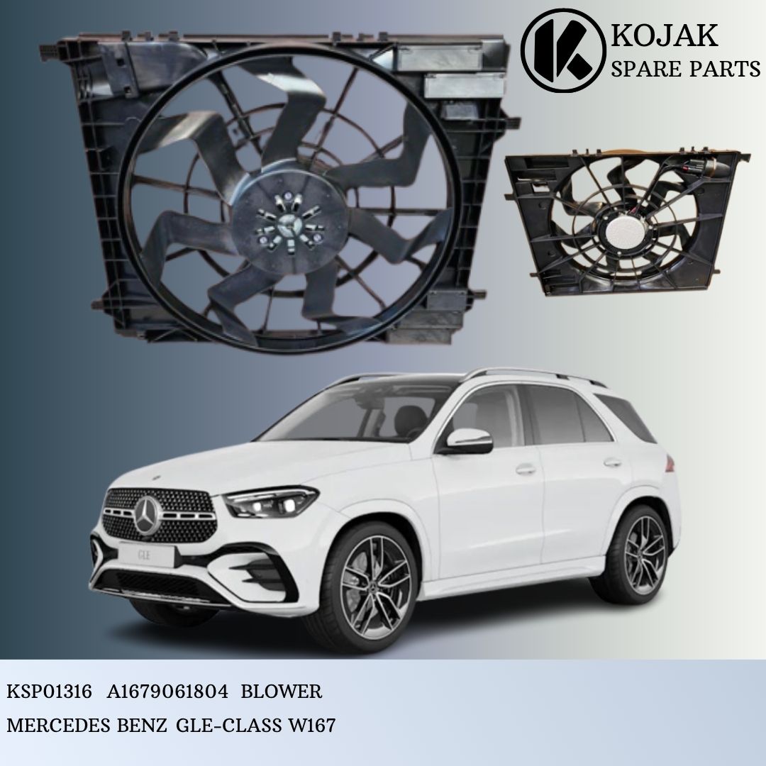 Engine Cooling Fan / Blower Assembly Mercedes-Benz GLE-Class W167
