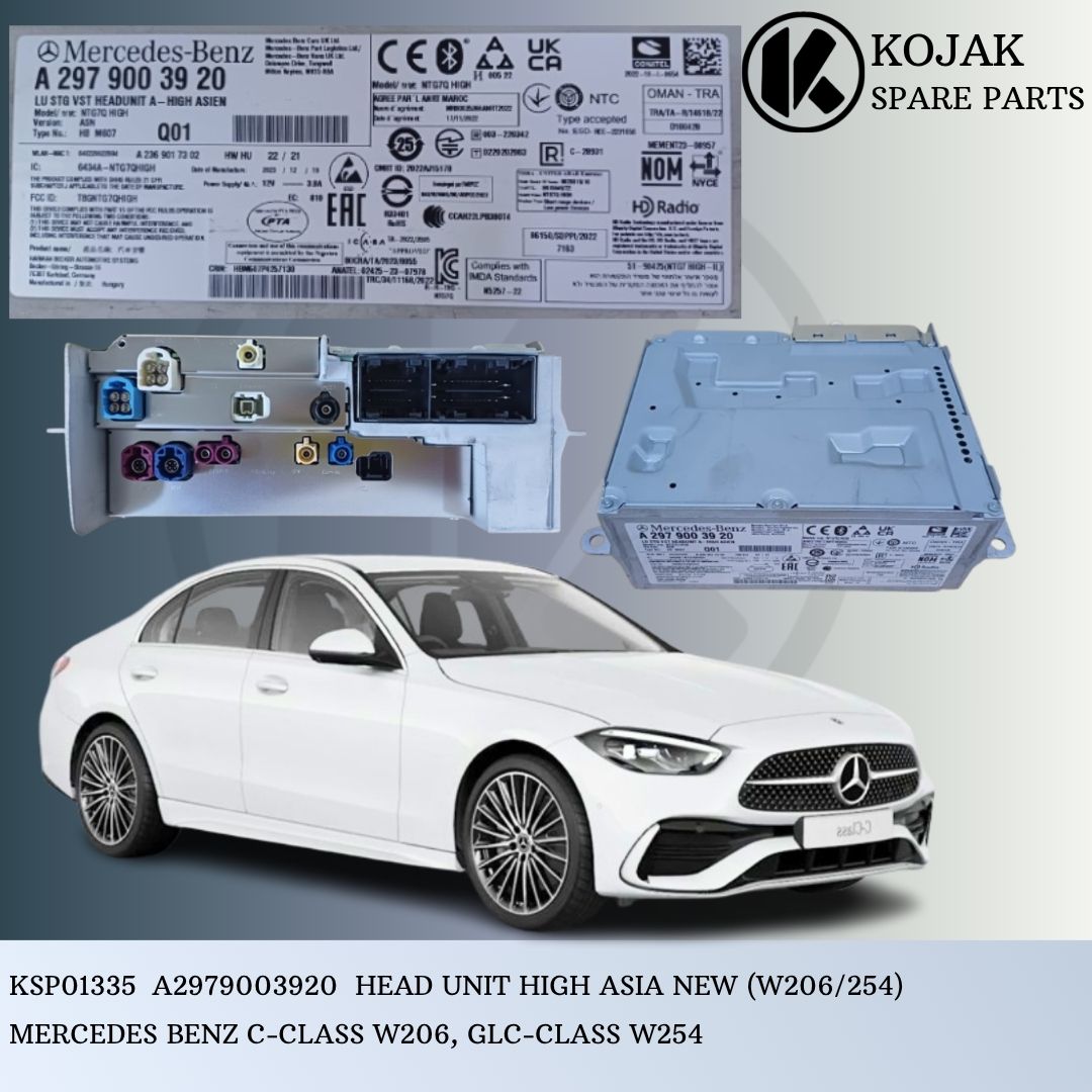 Mercedes-Benz A-High Head Unit NTG7Q HIGH Asia