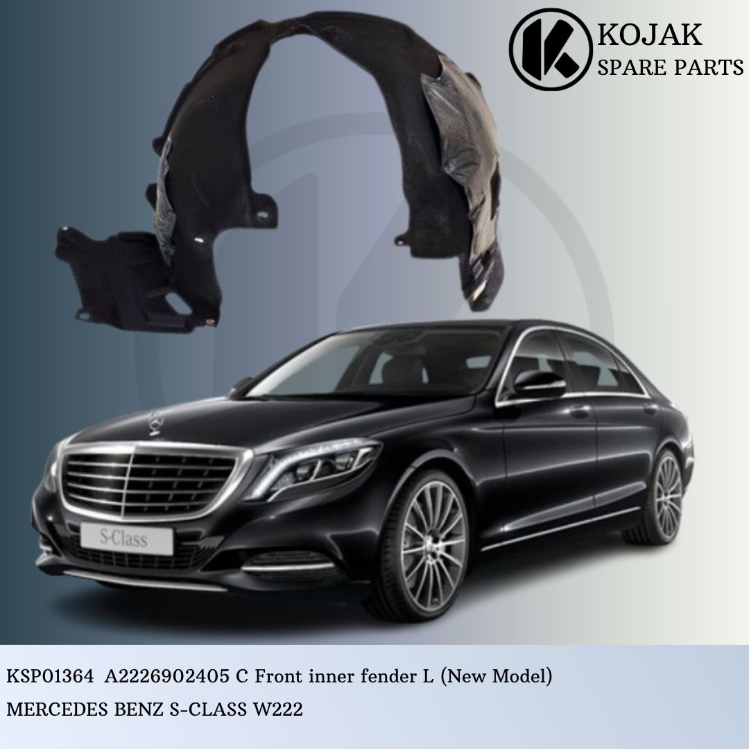Front Left Inner Fender Liner Mercedes-Benz S-Class W222
