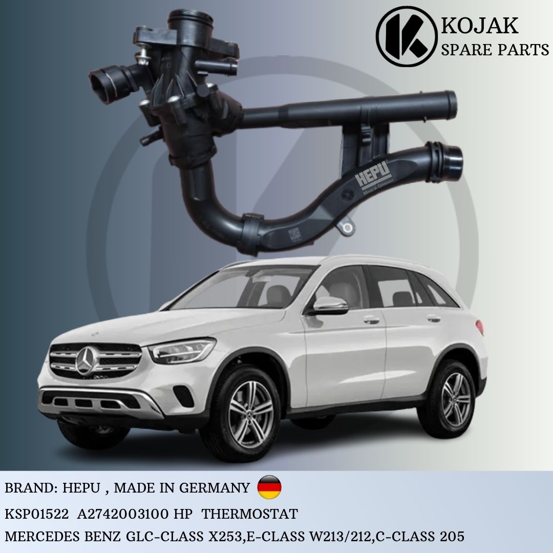HEPU Thermostat for Mercedes-Benz GLC-Class, E-Class, C-Class