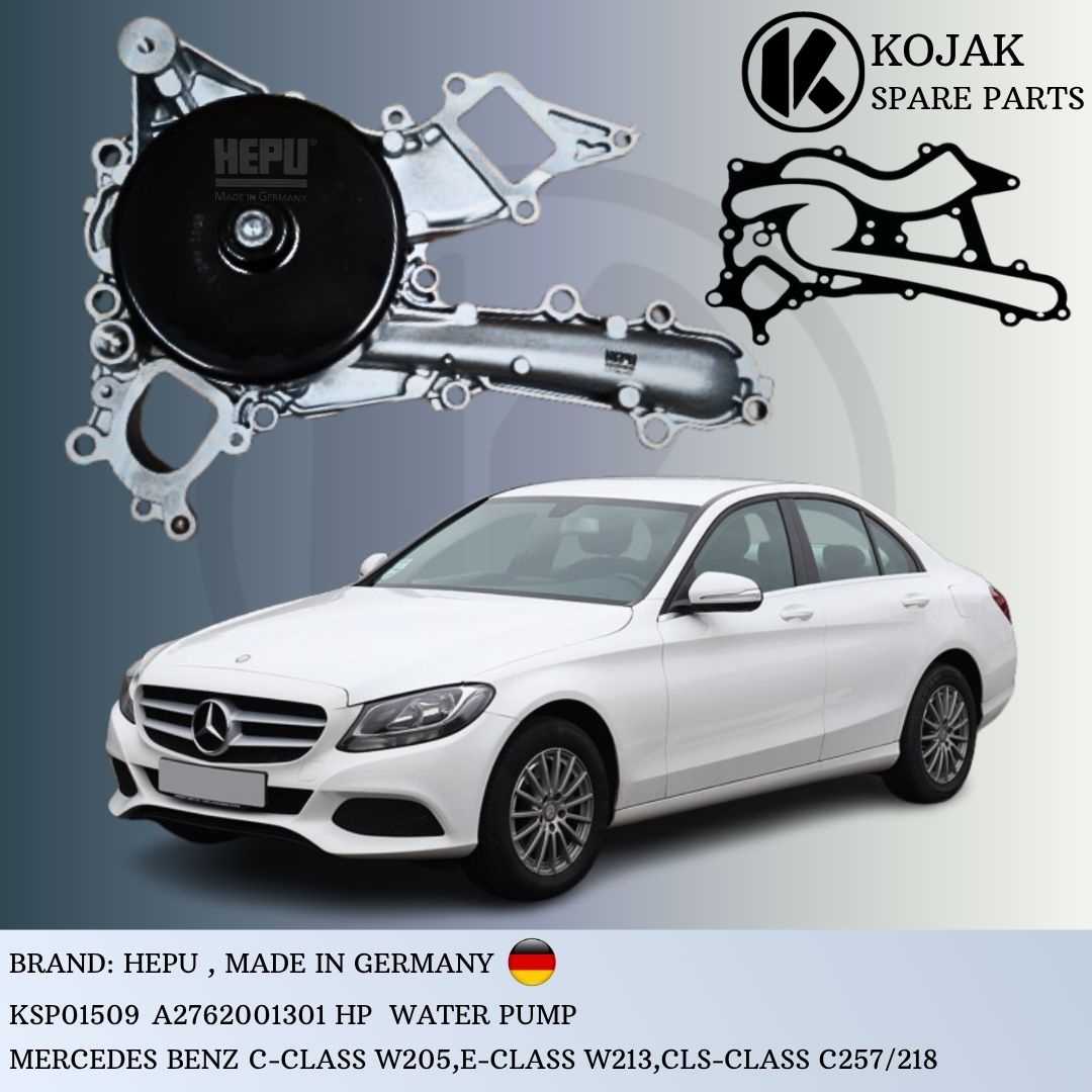 Water Pump for Mercedes-Benz C-Class W205, E-Class W213, CLS-Class C257/218 (HEPU)