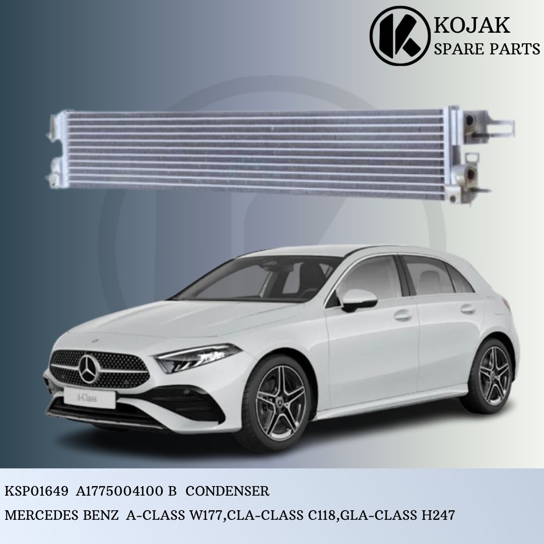 Condenser for Mercedes-Benz A-Class W177, CLA-Class C118, GLA-Class H247