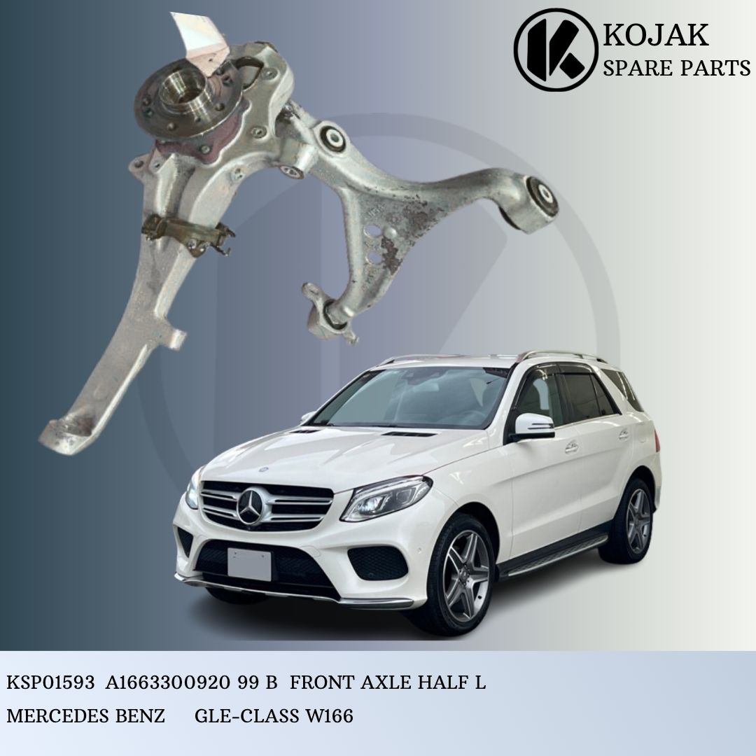 Front Axle Half Left Steering Knuckle Mercedes-Benz GLE-Class W166