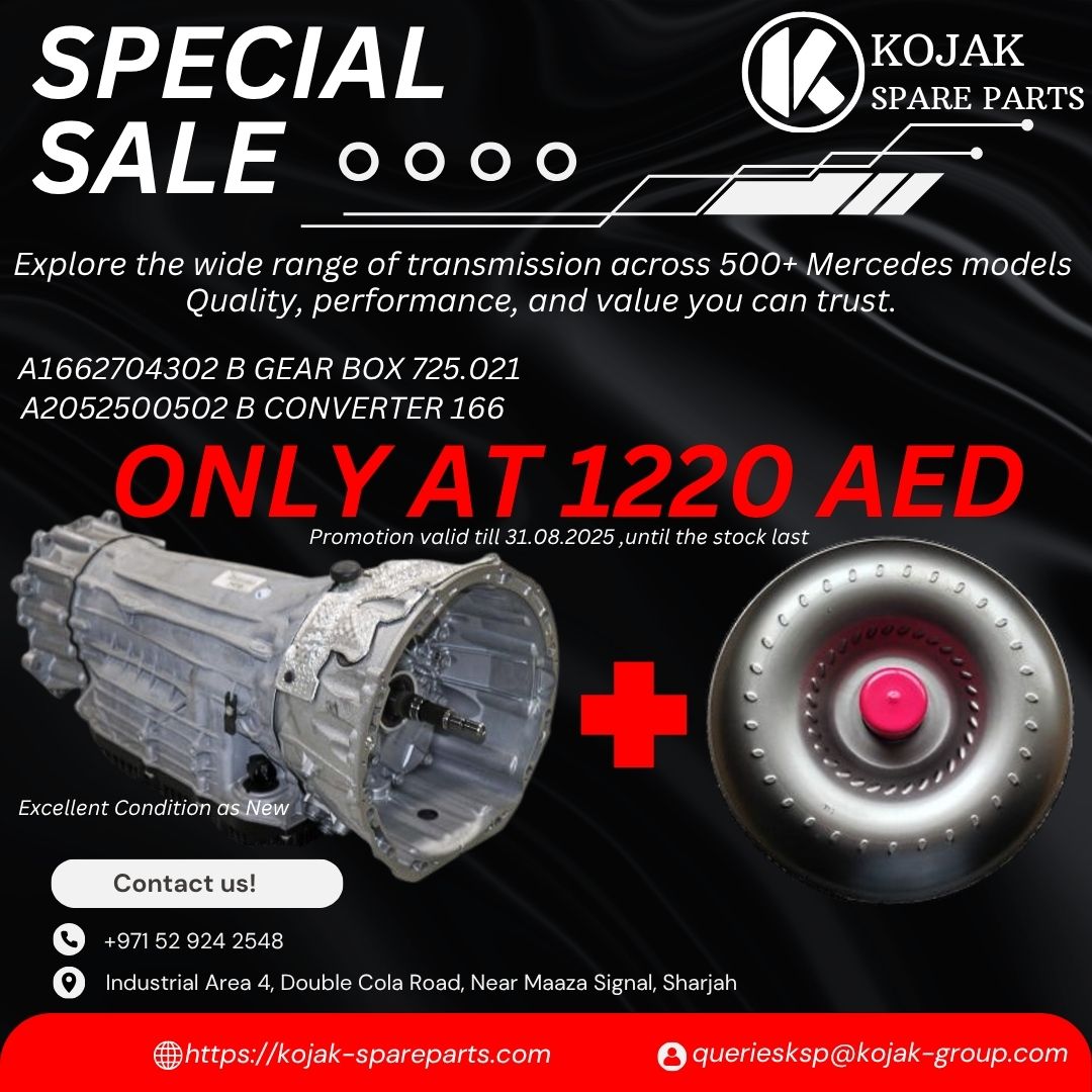 Mercedes-Benz W166 Gearbox and Torque Converter Set