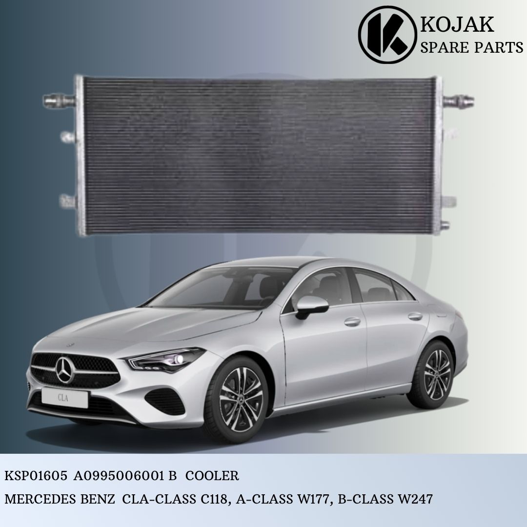 Cooler for Mercedes-Benz CLA-Class C118, A-Class W177, B-Class W247