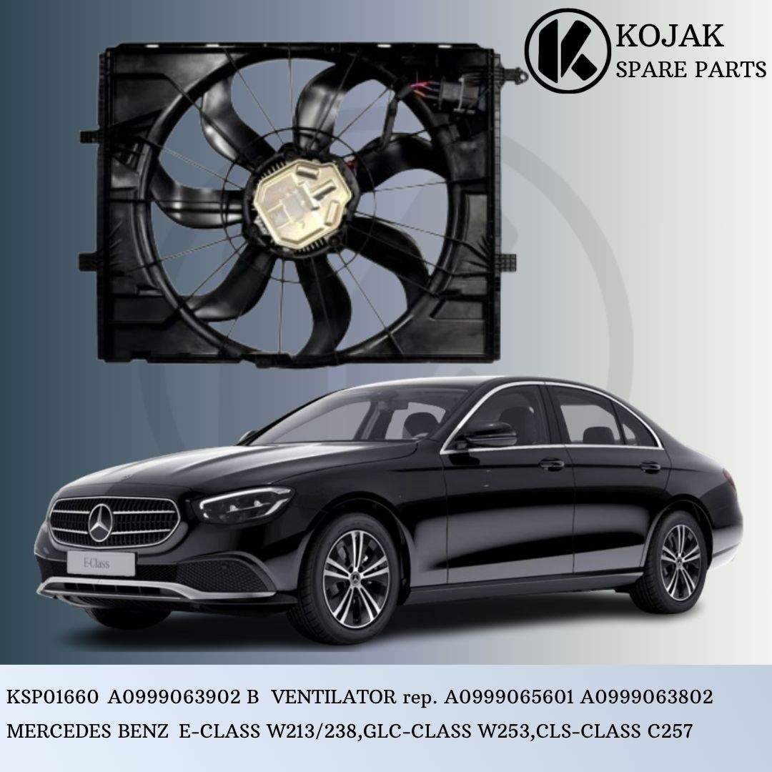 Mercedes-Benz Radiator Cooling Fan Ventilator