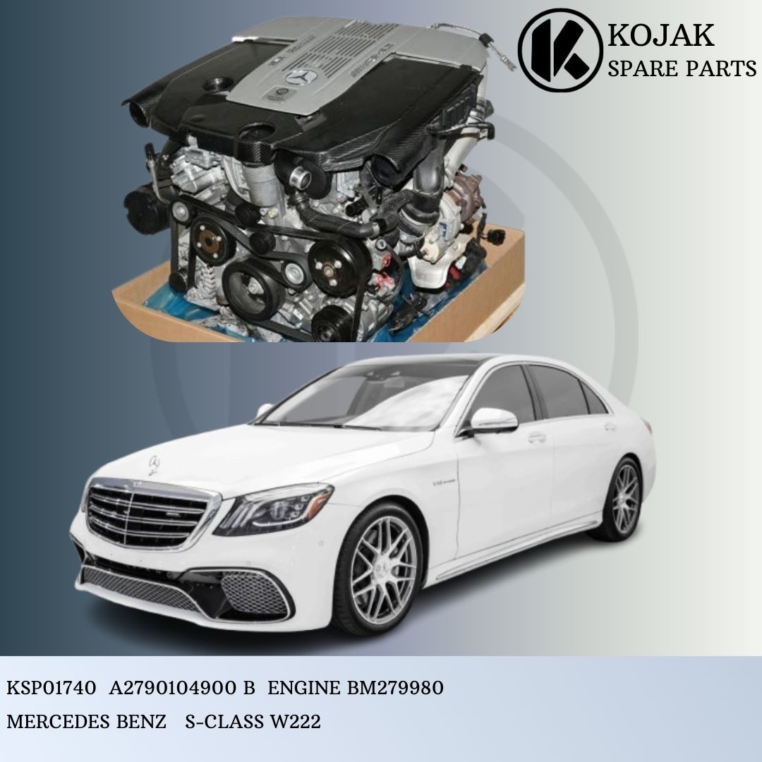 Mercedes-Benz S-Class W222 M279 V12 AMG Engine