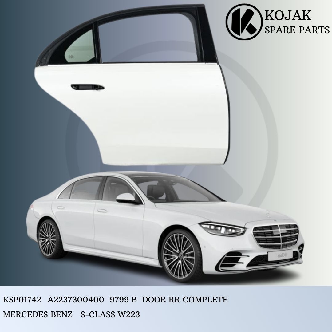 Rear Right Door Complete Mercedes-Benz S-Class W223