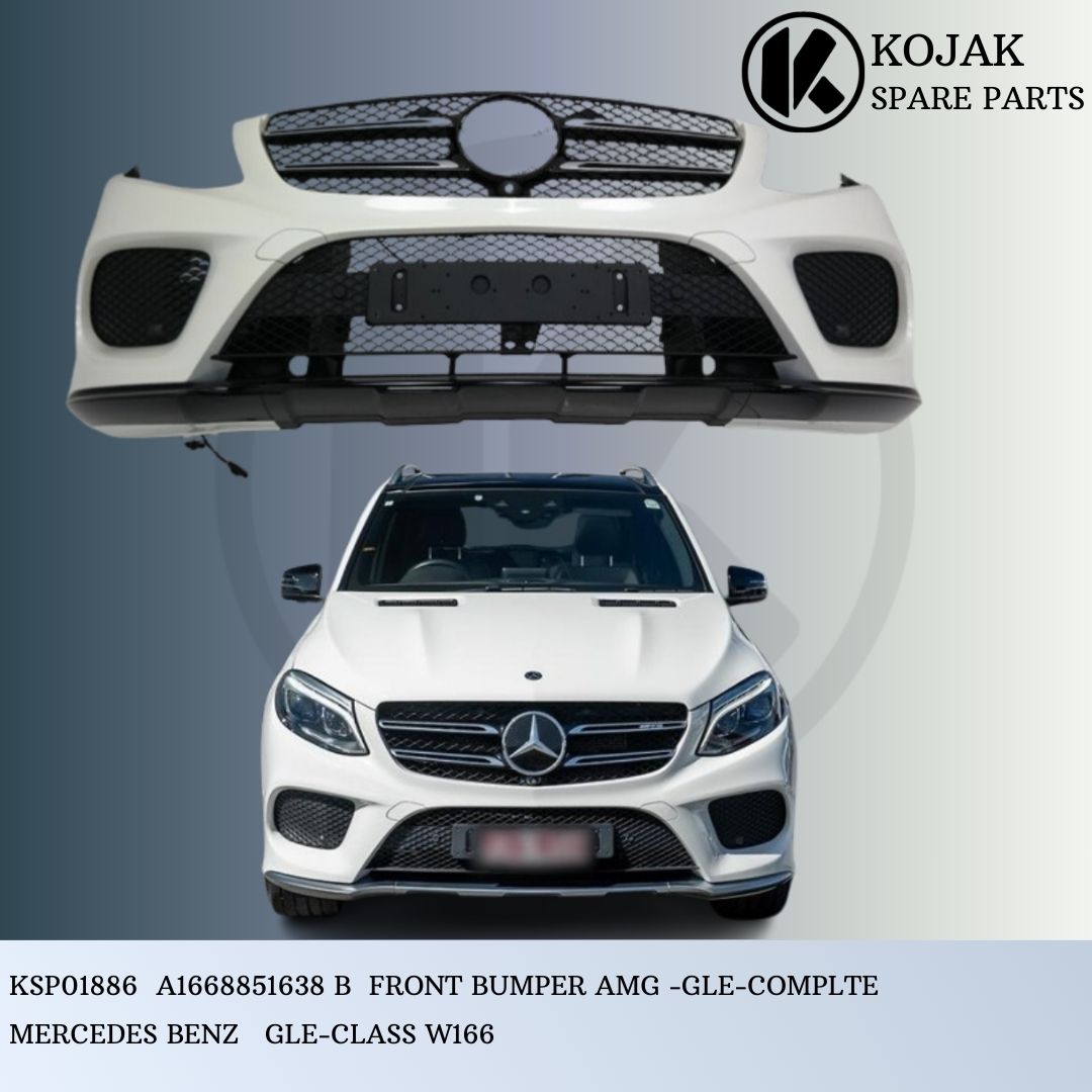 Front Bumper AMG Mercedes-Benz GLE-Class W166