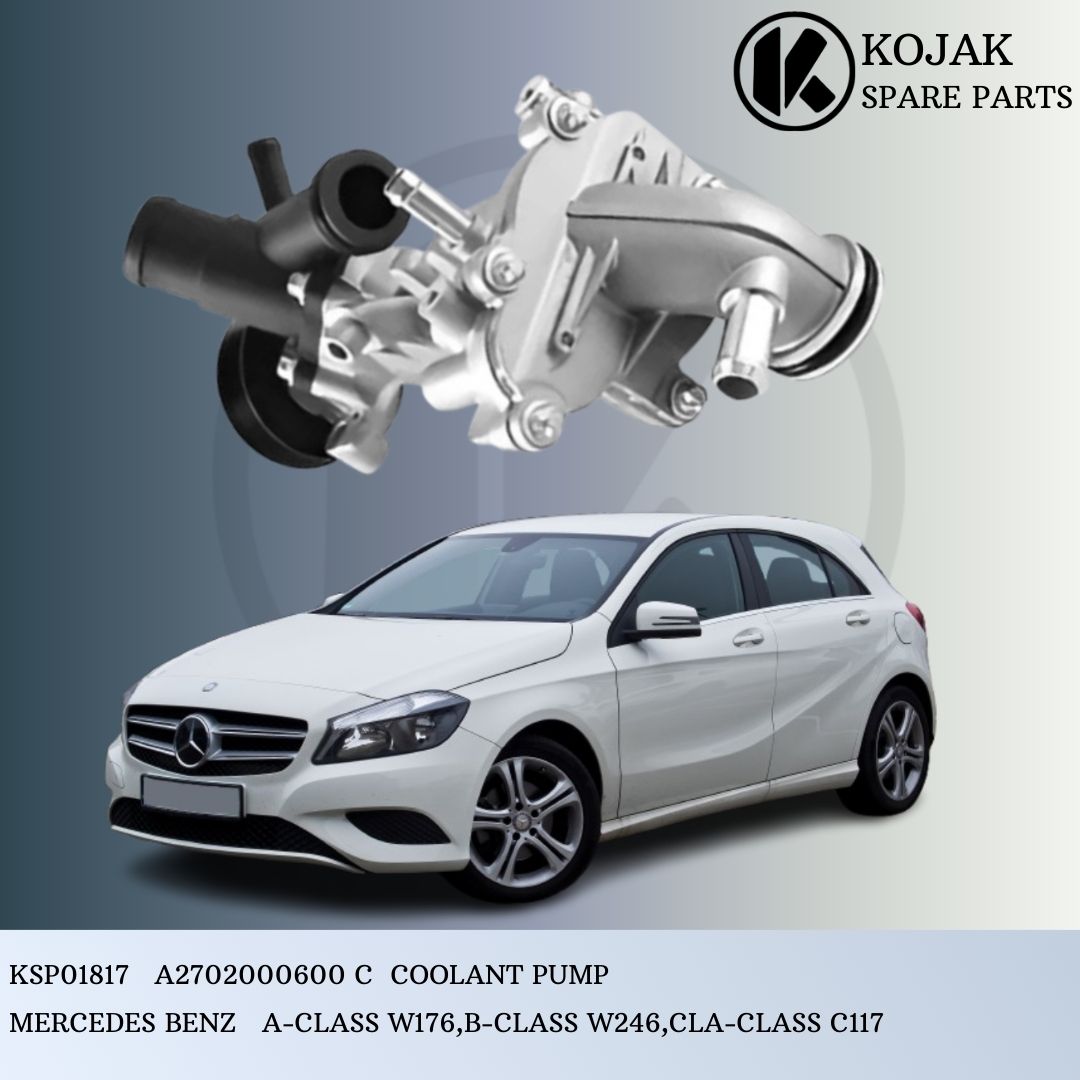 Mercedes-Benz Coolant Pump A2702000600 for A-Class W176, B-Class W246, CLA-Class C117
