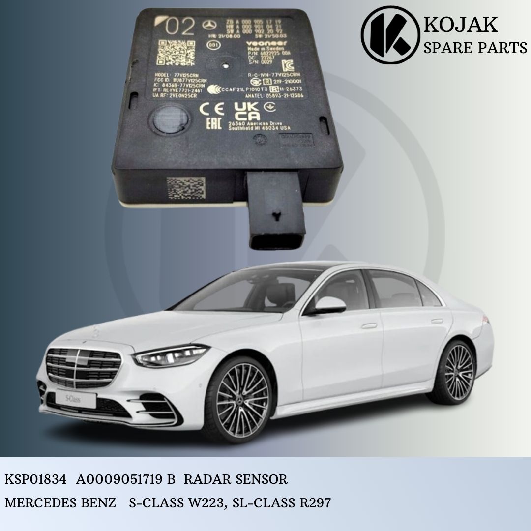 Mercedes-Benz Radar Sensor for S-Class W223 and SL-Class R297
