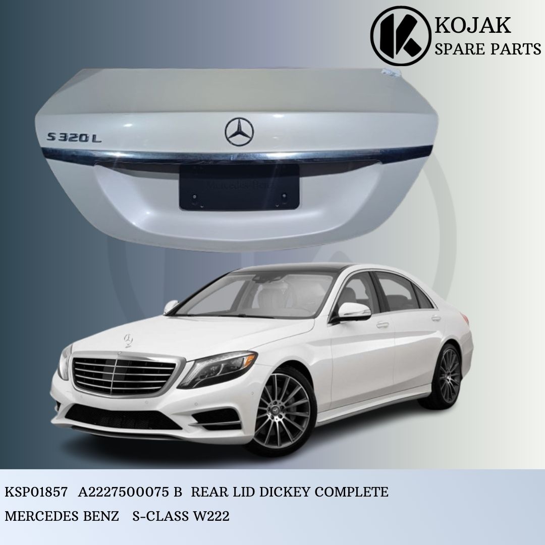 Mercedes-Benz S-Class W222 Rear Trunk Lid Complete