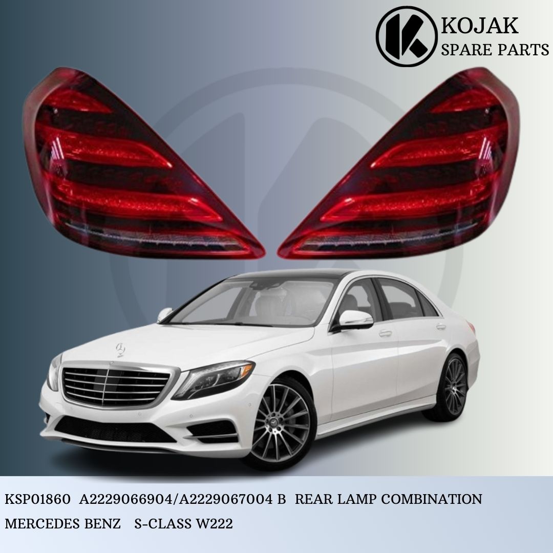 Mercedes-Benz S-Class W222 Rear Lamp Combination (Pair)