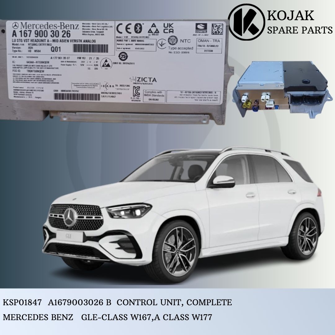 Mercedes-Benz GLE-Class W167 / A-Class W177 NTG6NG Head Unit Control Unit
