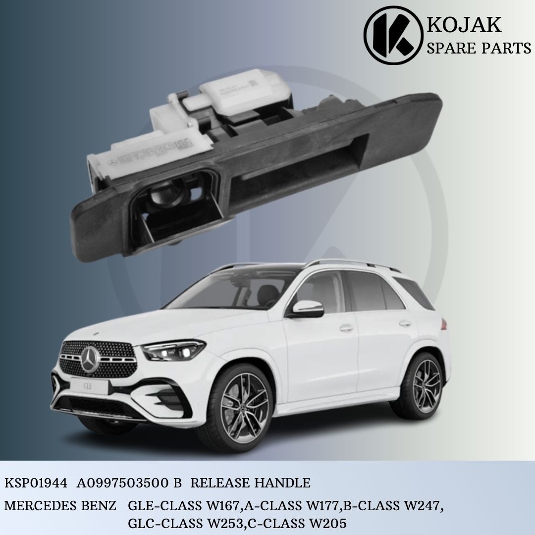 Mercedes-Benz Tailgate Release Handle with Camera