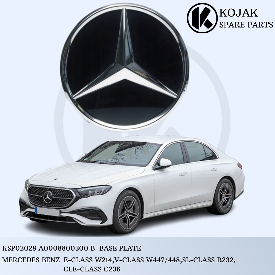 Mercedes-Benz Star Emblem Base Plate