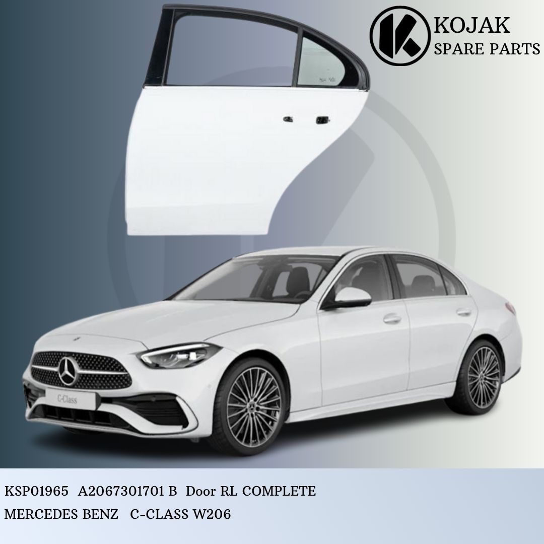 Mercedes-Benz C-Class W206 Rear Left Door Complete