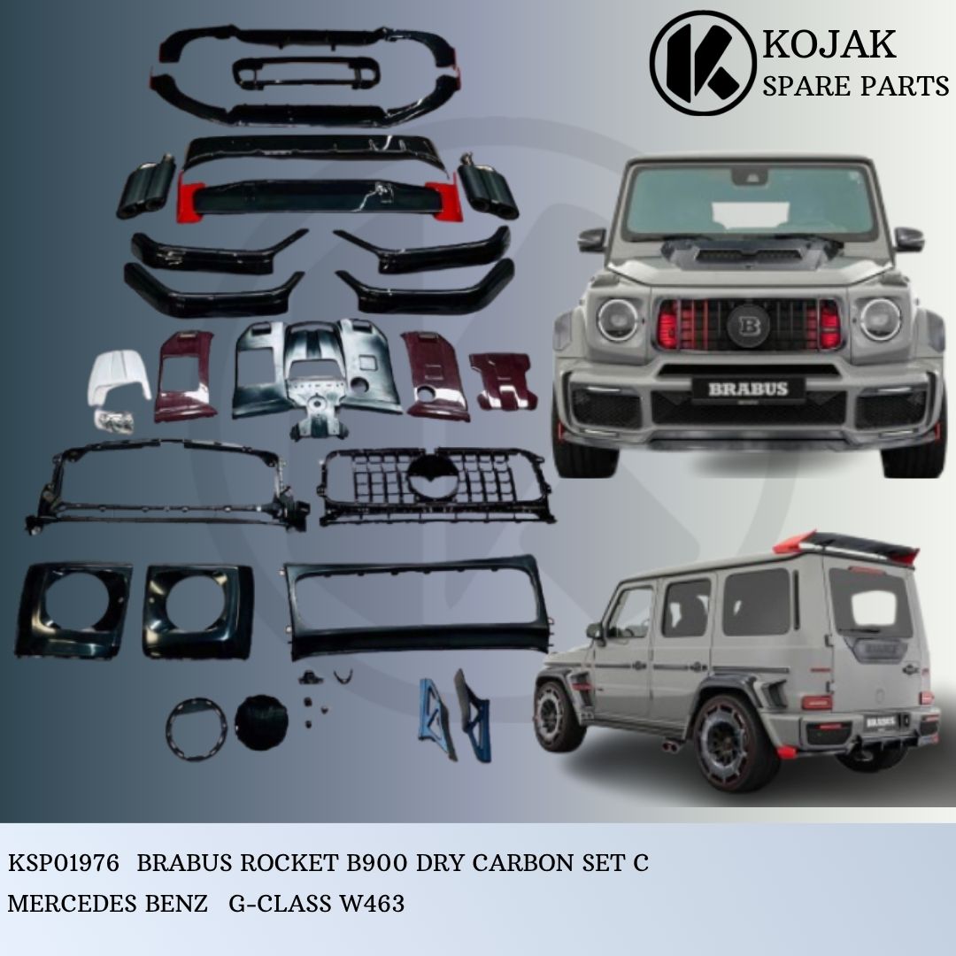 Brabus Rocket B900 Dry Carbon Body Kit Set C for Mercedes-Benz G-Class W463