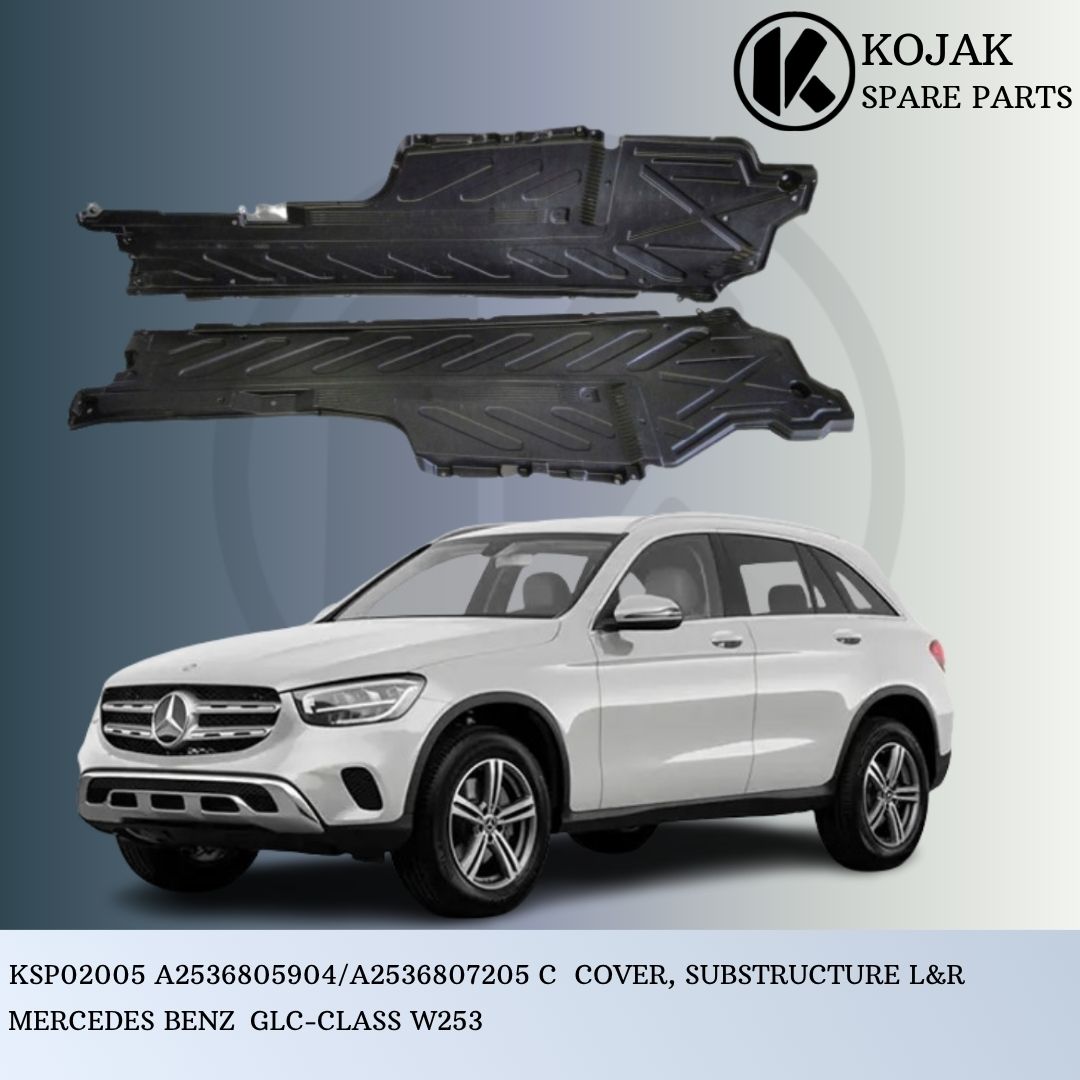 Underbody Substructure Covers Left & Right Mercedes-Benz GLC-Class W253
