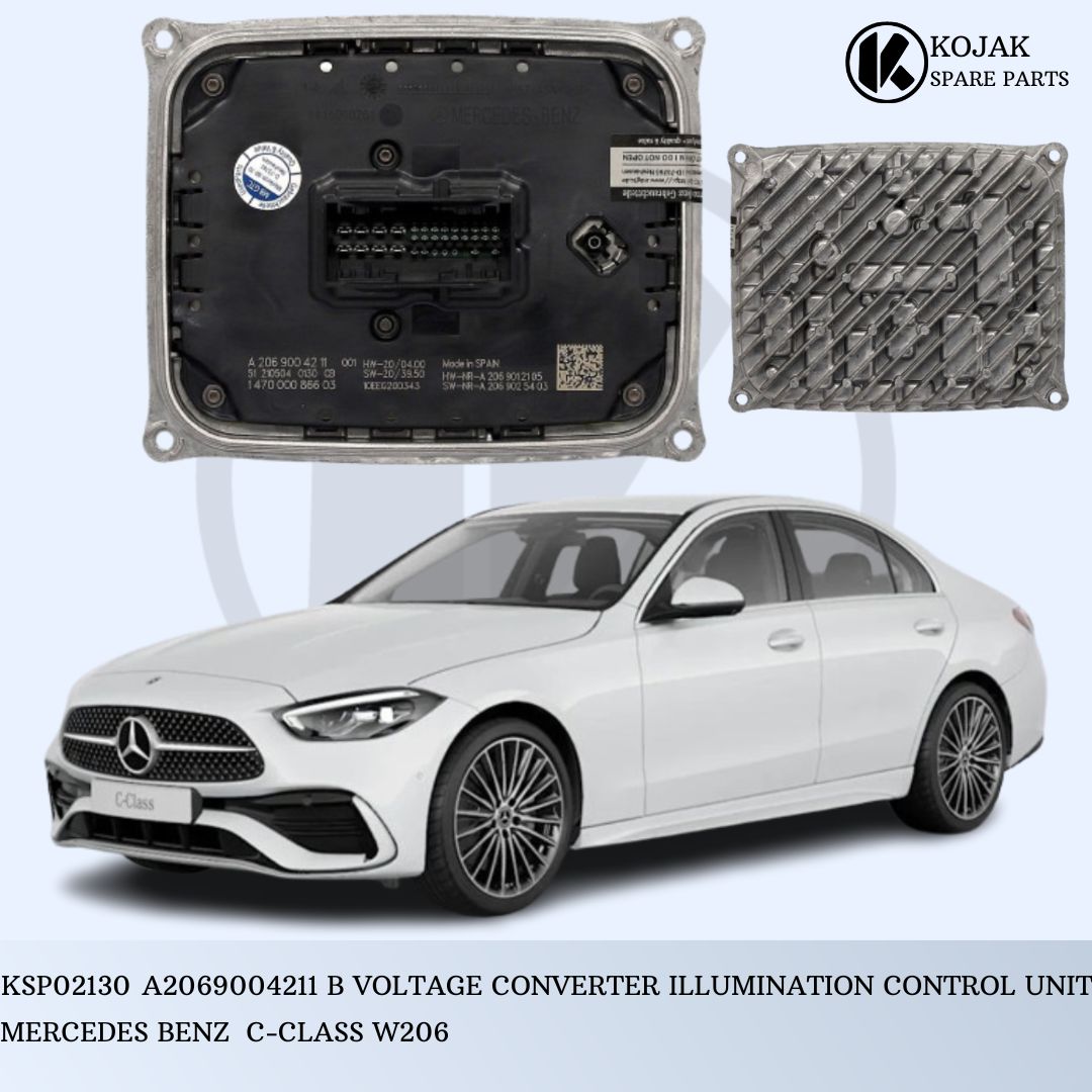 Mercedes-Benz C-Class W206 Voltage Converter Illumination Control Unit