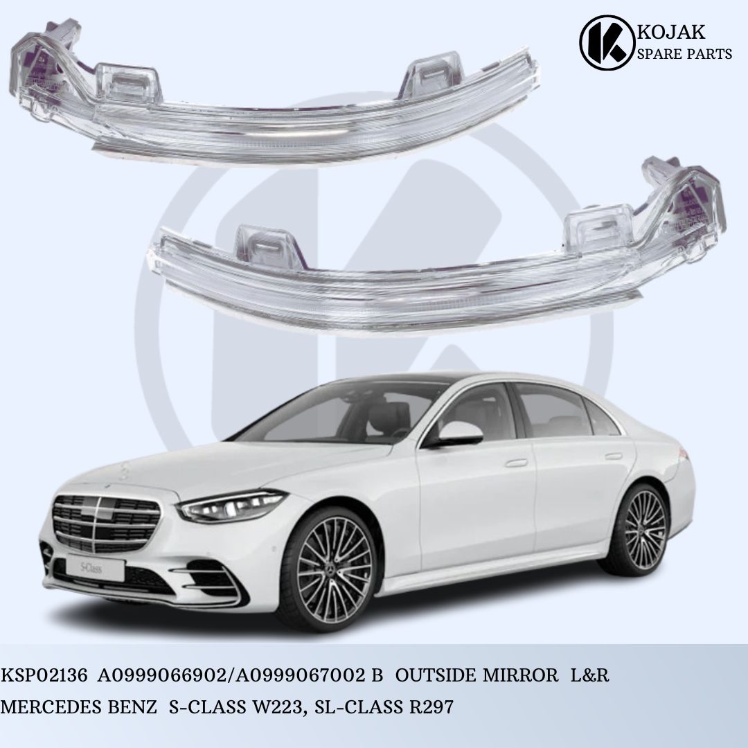 Outside Mirror Turn Signal Indicators Left & Right Mercedes-Benz S-Class W223 / SL-Class R297