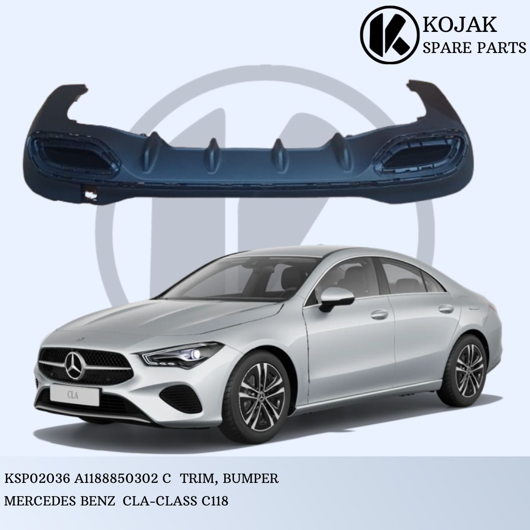 Mercedes-Benz CLA-Class C118 Rear Bumper Trim