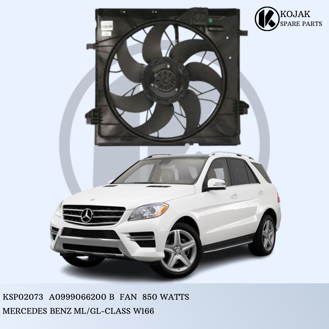 Radiator Cooling Fan Mercedes-Benz ML/GL-Class W166 850W