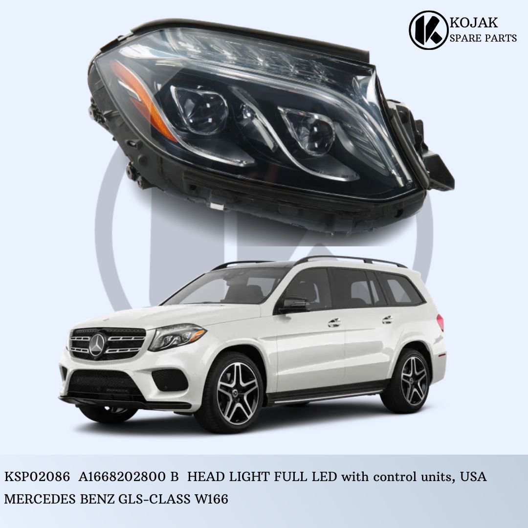 Headlight Left Mercedes-Benz GLS-Class X166 Full LED USA