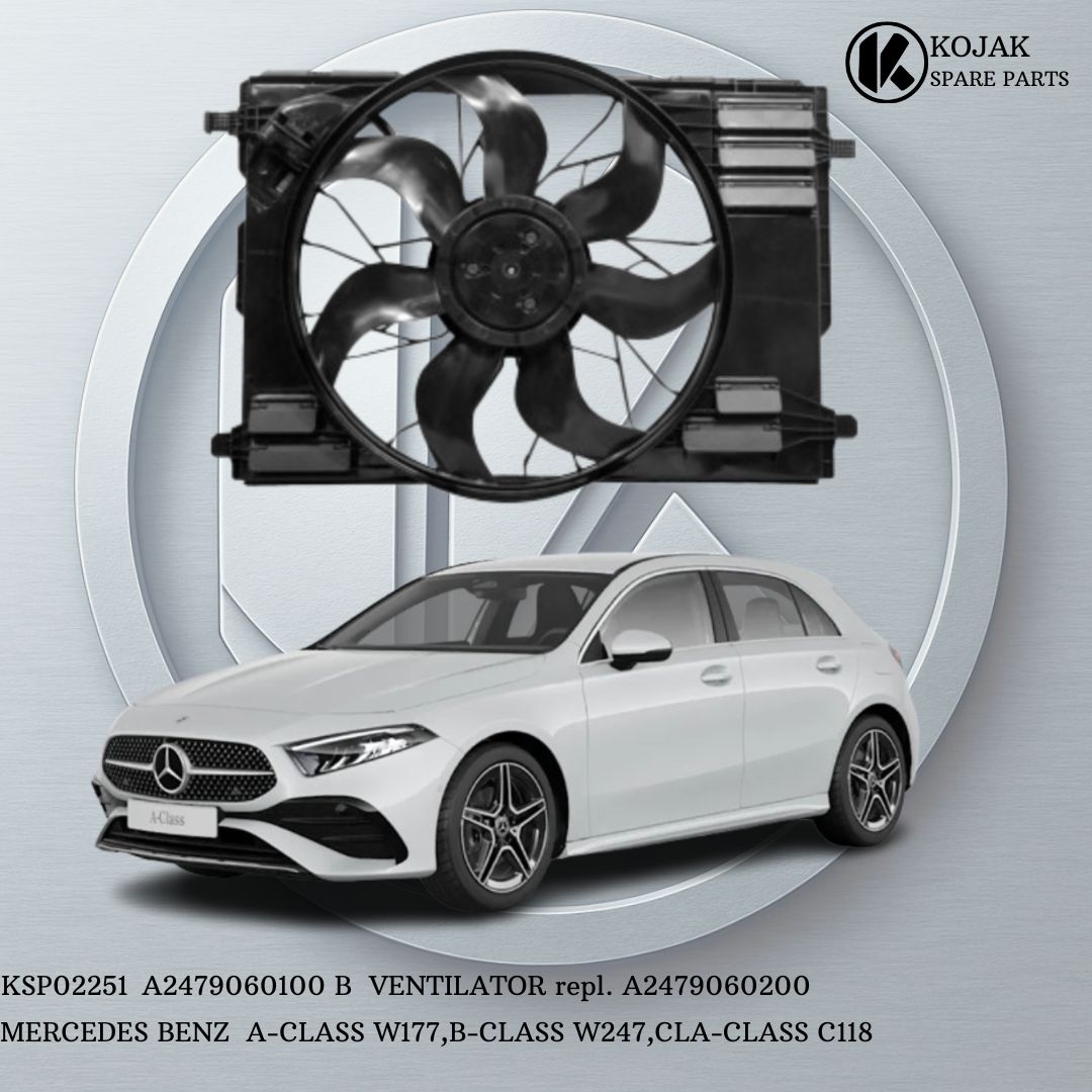 Radiator Cooling Fan Assembly Mercedes-Benz A-Class W177