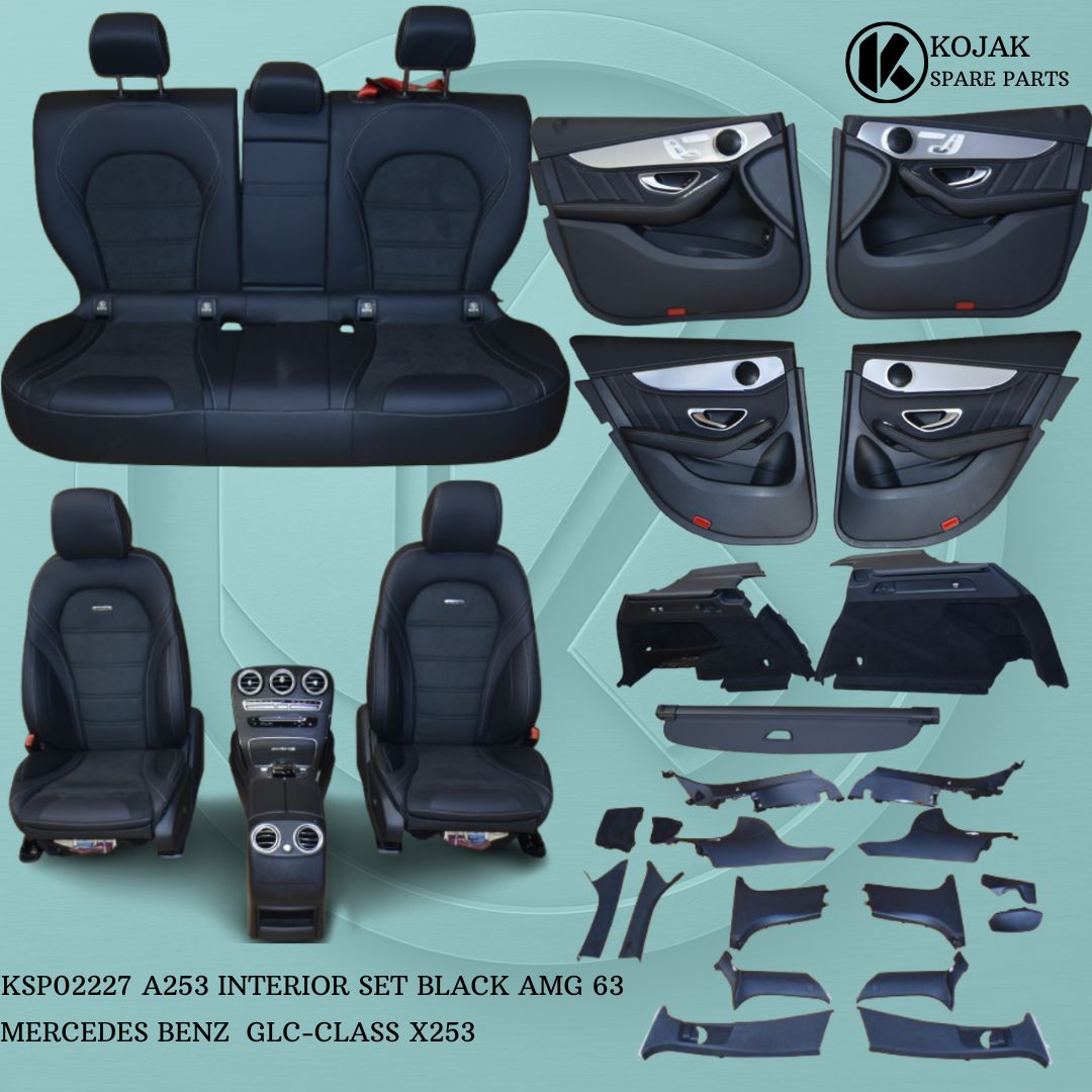 Mercedes-Benz GLC-Class X253 AMG 63 Complete Black Interior Set