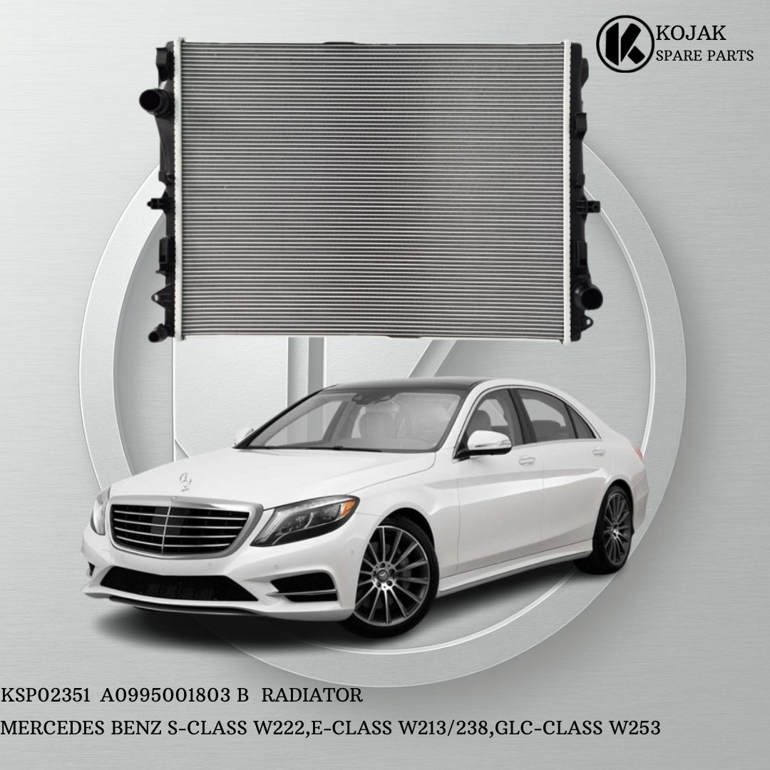 Radiator for Mercedes-Benz S-Class W222, E-Class W213/238, GLC-Class W253