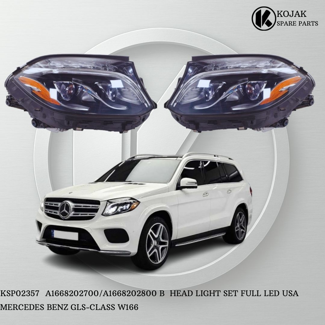 Headlight Set Mercedes-Benz GLS-Class W166 Full LED USA