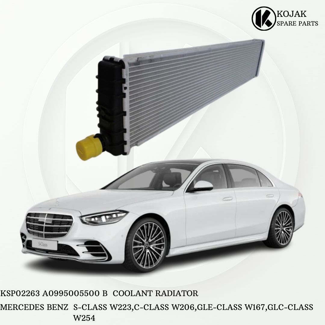 Coolant Radiator Mercedes-Benz