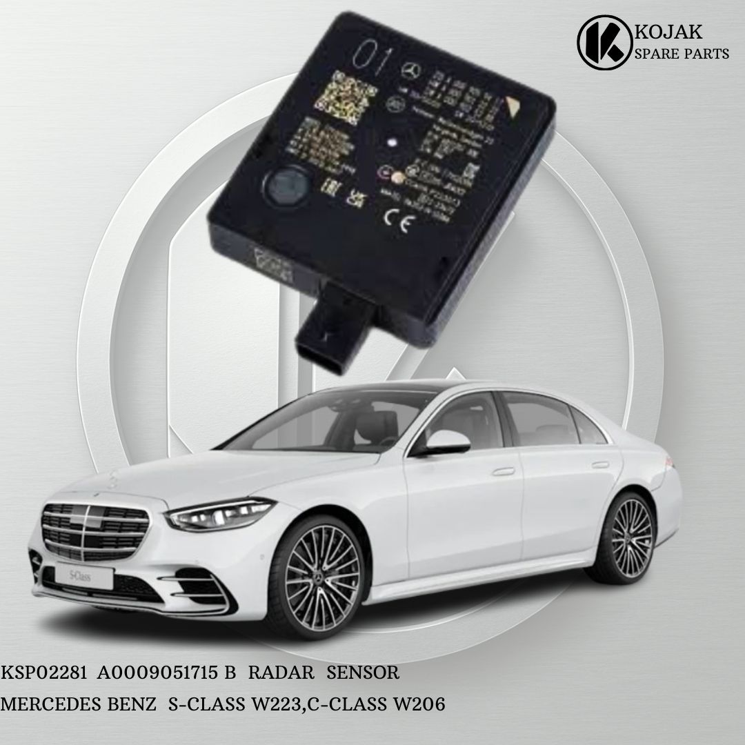 Mercedes-Benz Radar Sensor A0009051715 B for S-Class W223, C-Class W206
