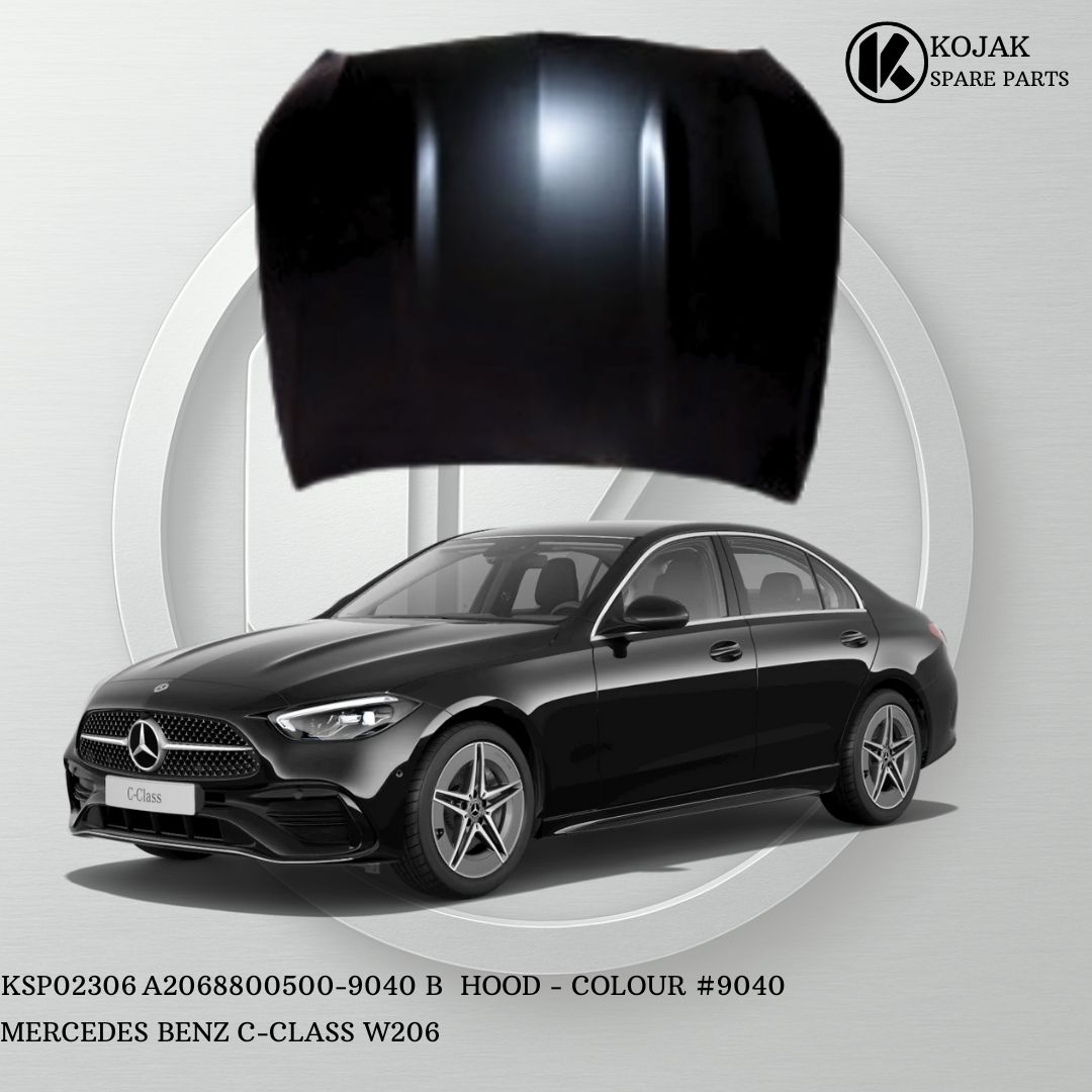 Hood Mercedes-Benz C-Class W206 Black