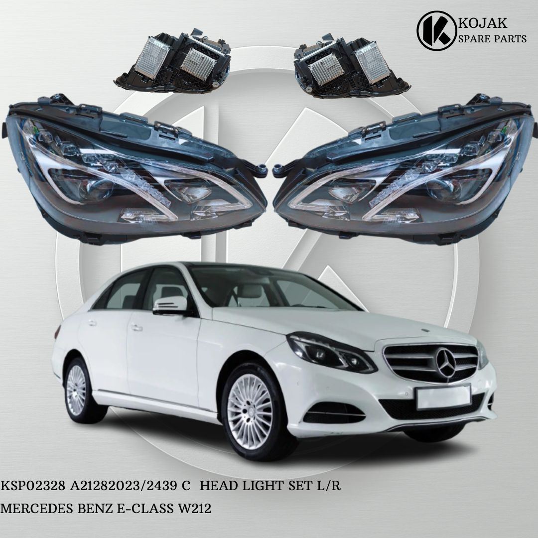 Mercedes-Benz E-Class W212 Headlight Set (Left & Right)